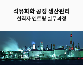 5년차 현직 엔지니어와 함께하는 석유화학 공정관리 멘토링 실무과정