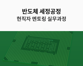 [자율일정] 반도체 설비 엔지니어 취준생을 위한 세정공정 멘토링 실무과정